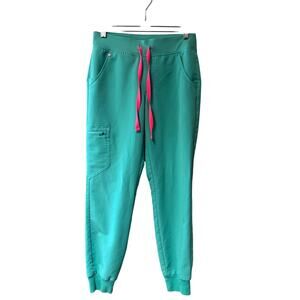 Figs Women's XS Petite Surgical Green Zamora Jogger Scrub Pants